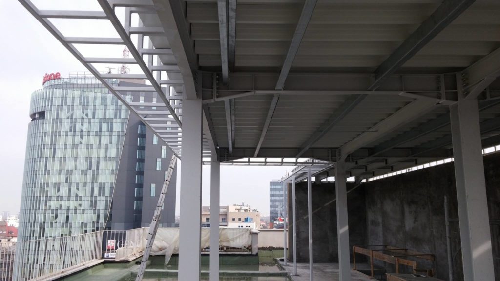 Proiect de reamenajare terase circulare ale etajelor superioare din cadrul unor structuri existente