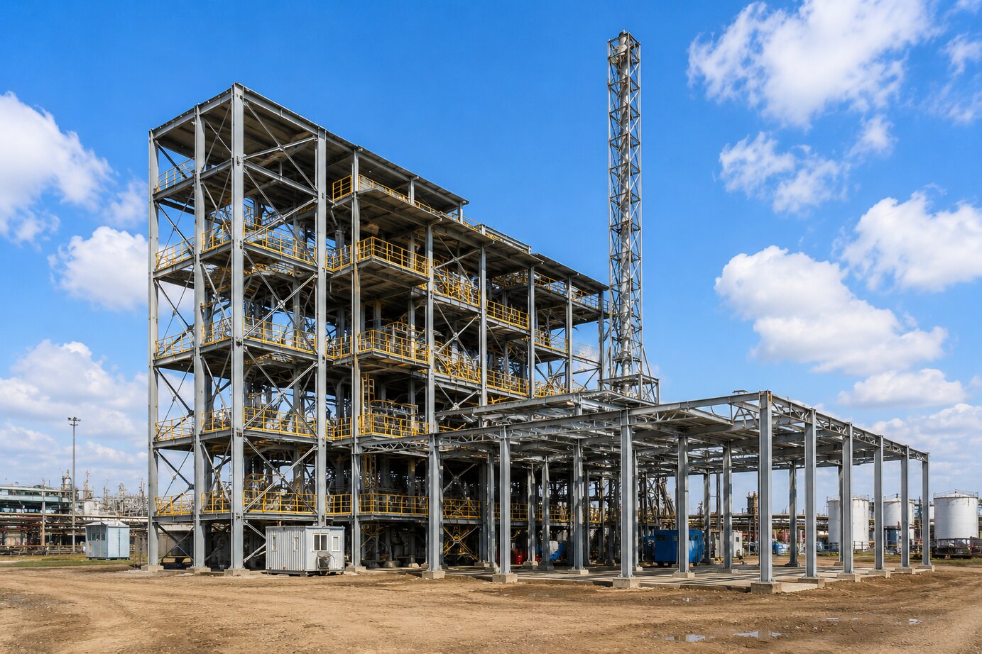 Instalatie de producere a clorurii de calciu, Onesti